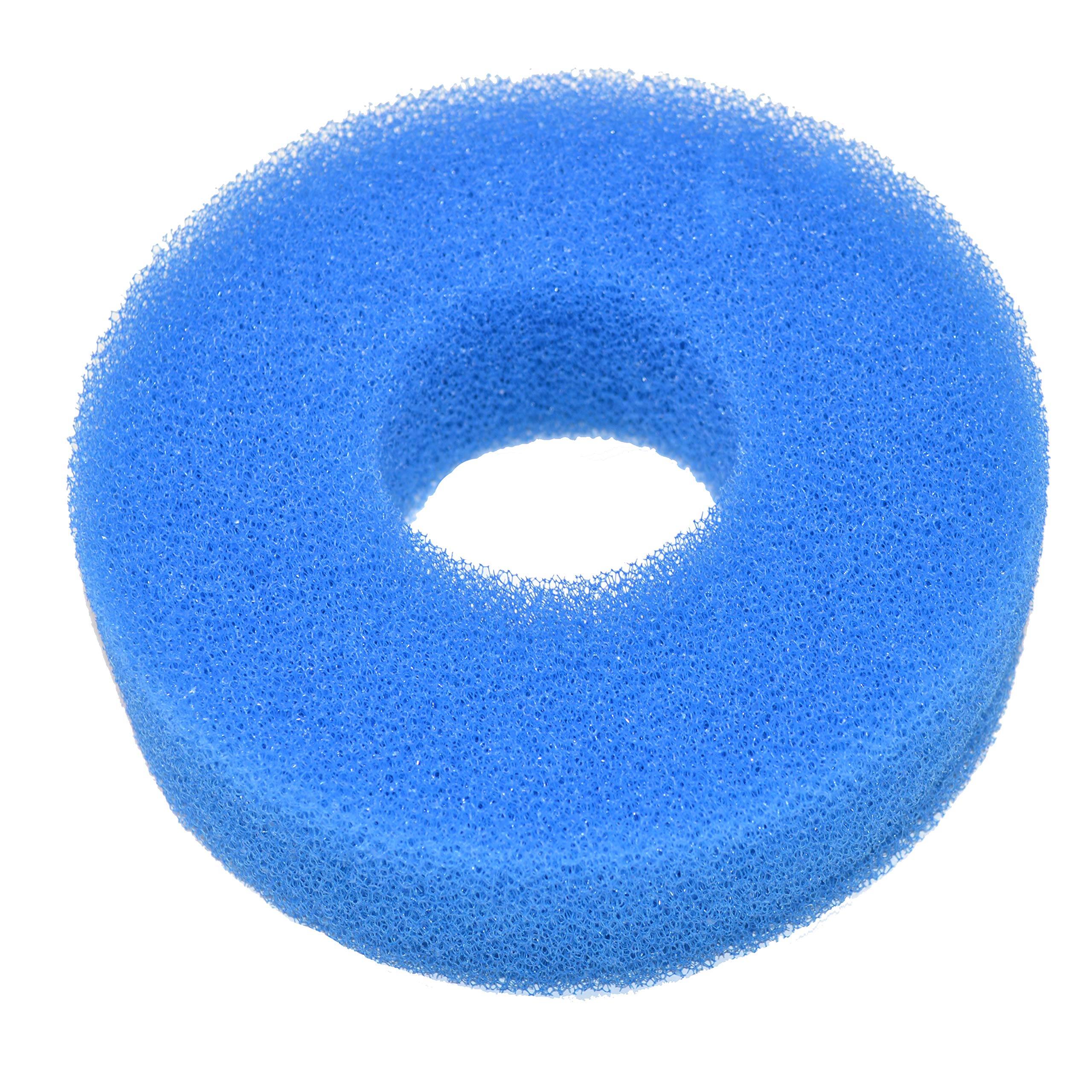Left. HQRP - 3-Pack Foam Sponge Filter Media for Laguna Pressure-Flo 1000 / 700 UVC - Replaces PT1735 PT1501.