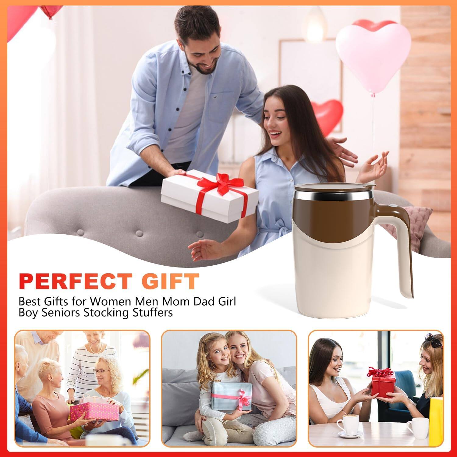 PERFECT GIFT  
Best Gifts for Women Men Mom Dad Girl Boy Seniors Stocking Stuffers