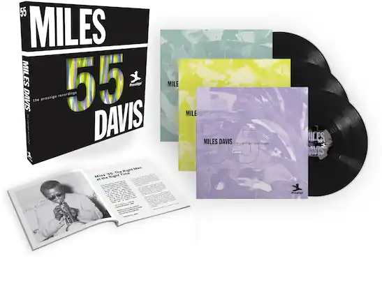 55 MILES DAVIS
the prestige recordings
Miles '55: The Right Man at the Right Time
MILES DAVIS
the prestige recordings
MILES DAVIS
the prestige recordings
MILES DAVIS
the prestige recordings