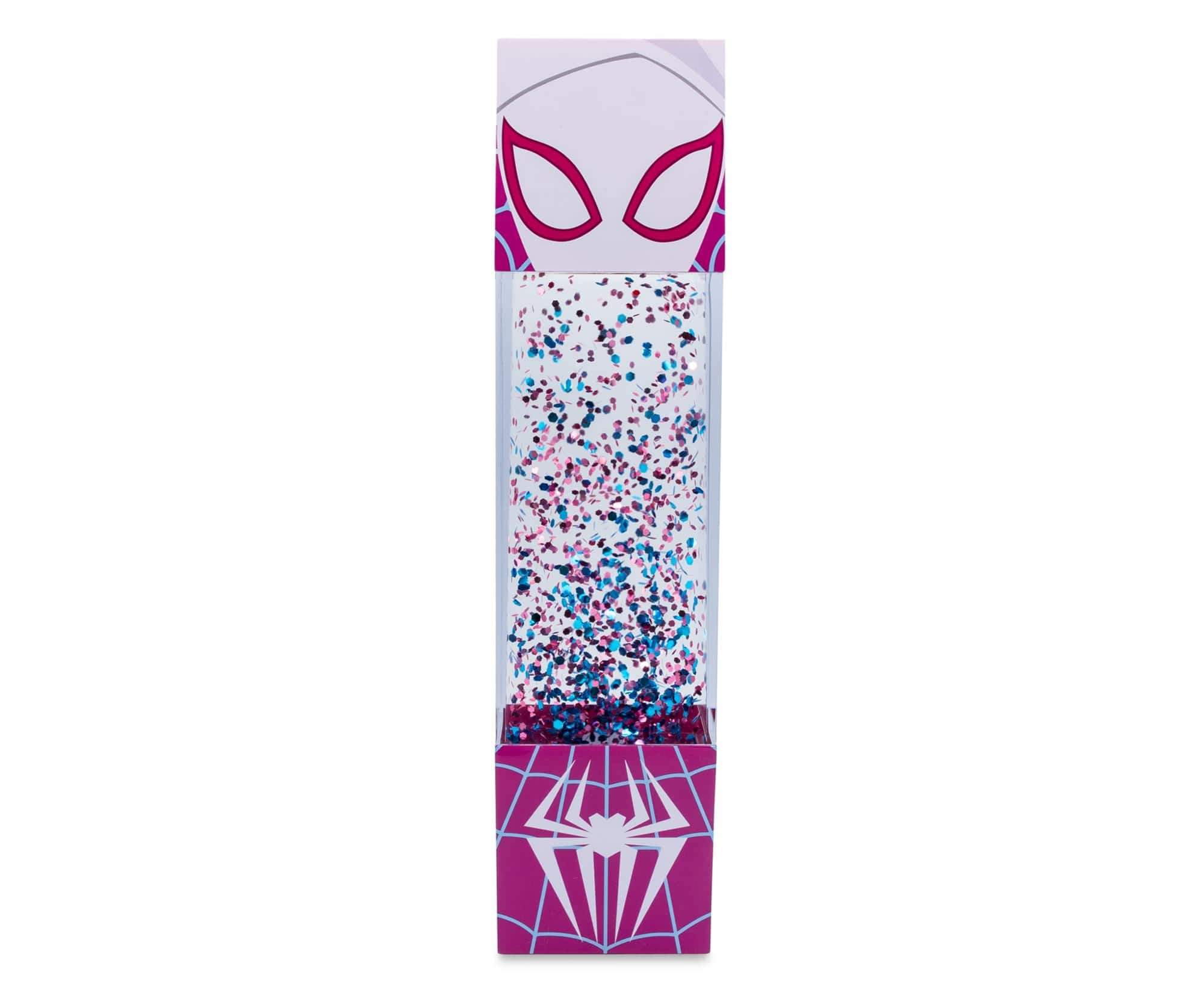 Marvel - Spider-Gwen USB Powered Glitter Motion Light | 12 Inches Tall - Purple