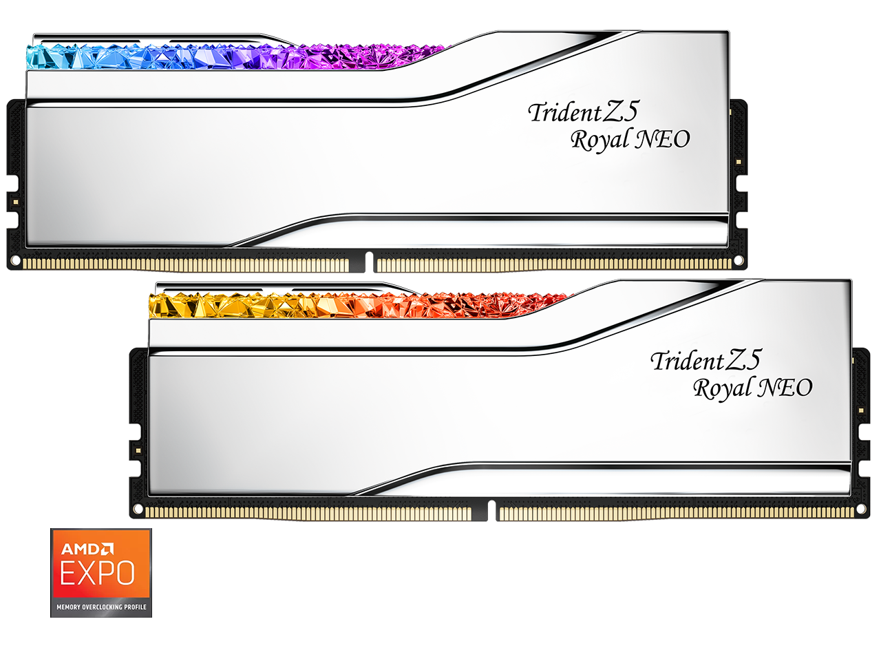 G.SKILL Trident Z Royal 64GB DDR5 6000MHz RAM (2x32GB) Silver