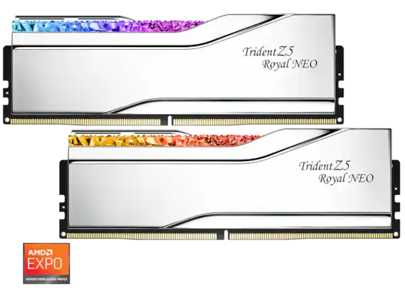 TridentZ5 Royal NEO
AMD EXPO
MEMORY OVERCLOCKING PROFILE