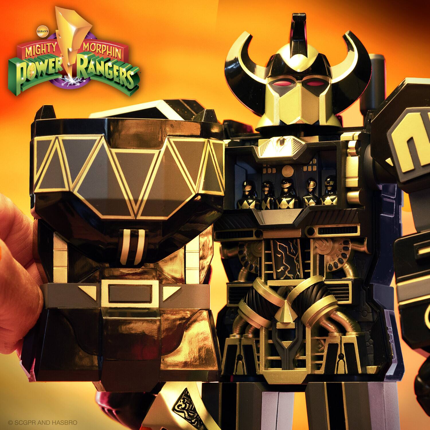 NS MIGHTY MORPHIN POWER RANGERS  
SCGPR AND HASBRO
