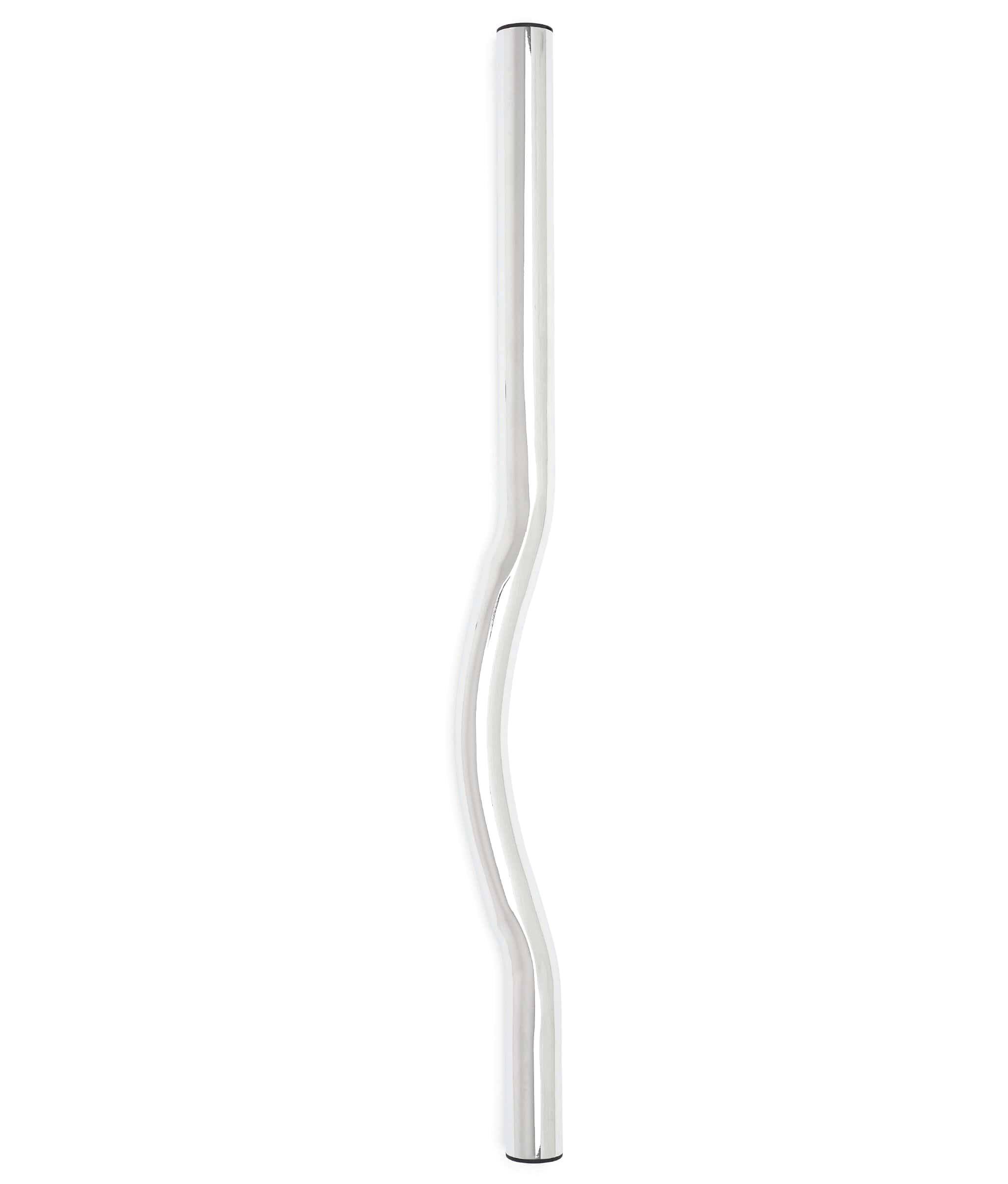 Left. Gibraltar Hardware - Stealth VMS 30" Drum Rack Tube with Special Bend for Double Pedal Connector Rods.