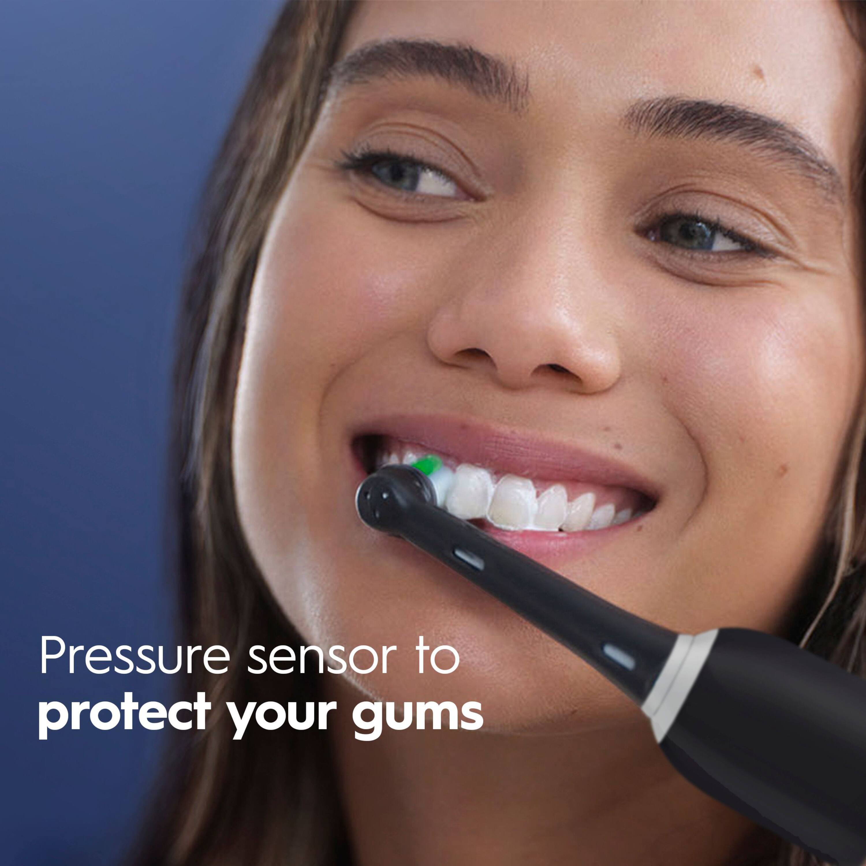 Pressure sensor to protect your gums