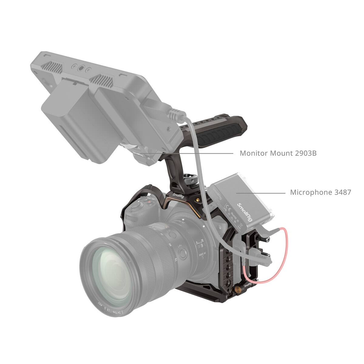 Monitor Mount 2903B  
Smallfig I Microphone 3487