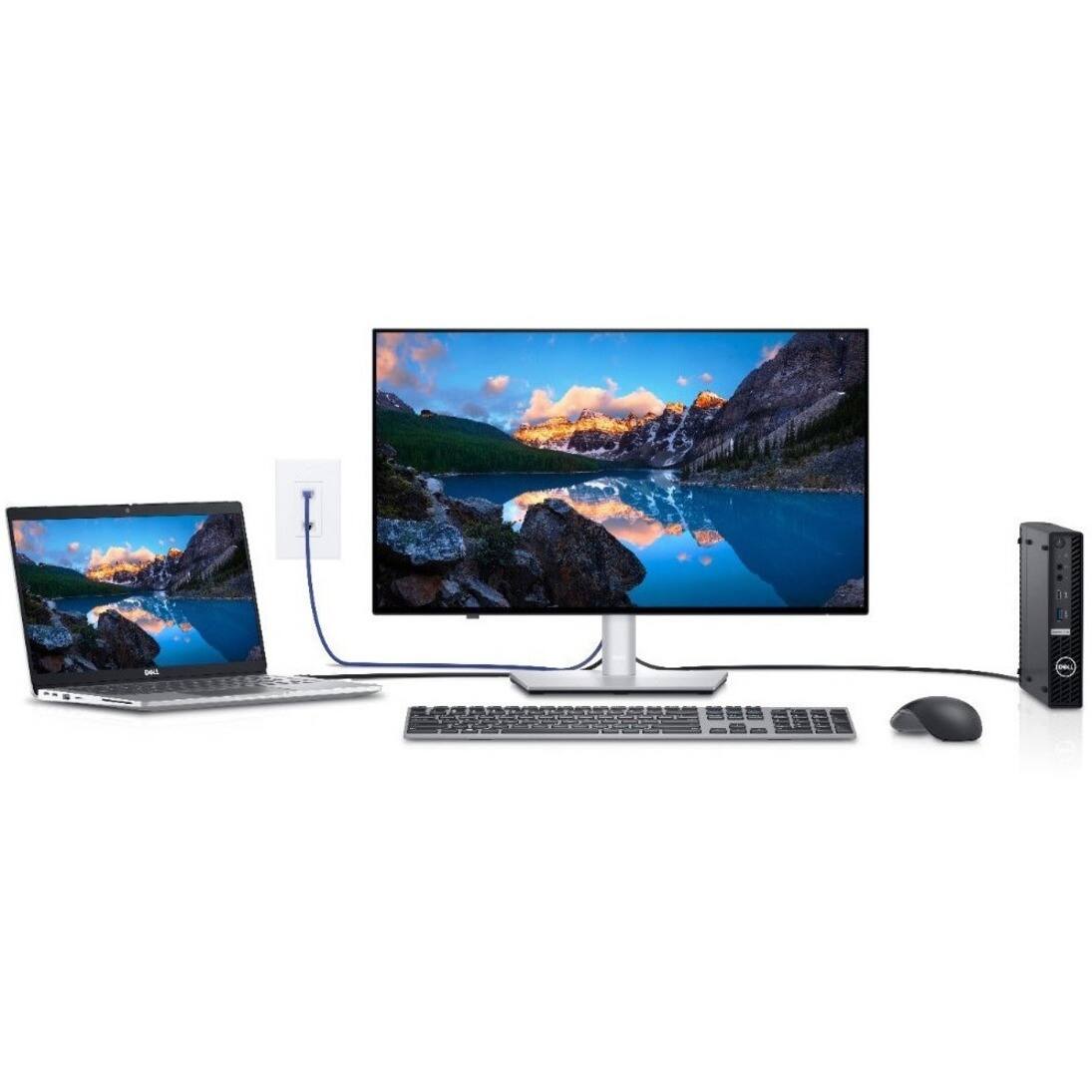 Alt View 21. Dell - UltraSharp 23.8" LCD Monitor (DisplayPort, USB, HDMI) - Platinum Silver.