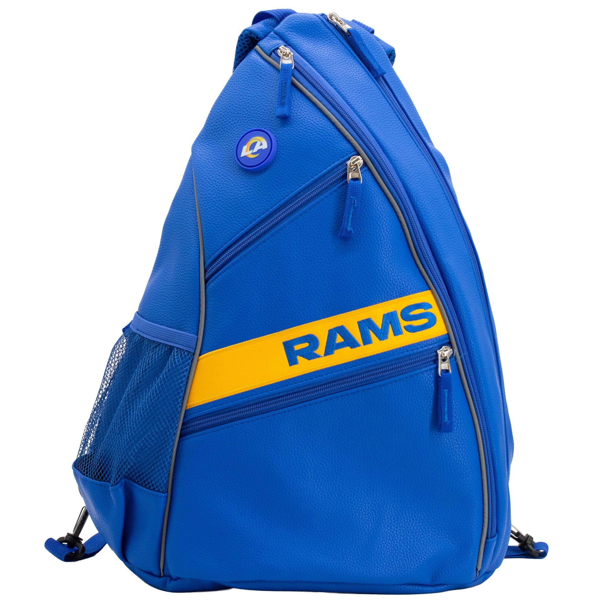 Alt View 3. Team Golf - Los Angeles Rams Embroidered Team Pickleball Backpack - Multicolor.