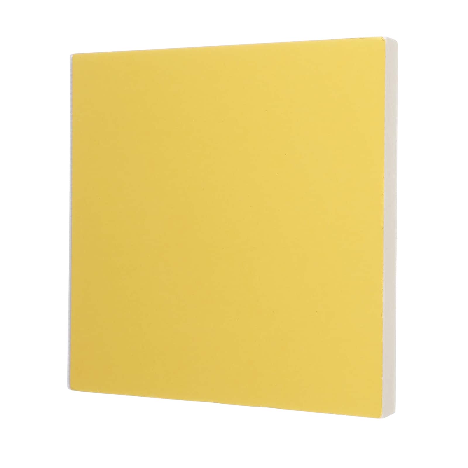 Unique Bargains - 6.9x6.9 Inch Hardcover Pocket Watercolor Sketchbook, 50/100pg 230GSM Blank Travel Journal for Drawing & Painting - Yellow price history on PriceWatchPro