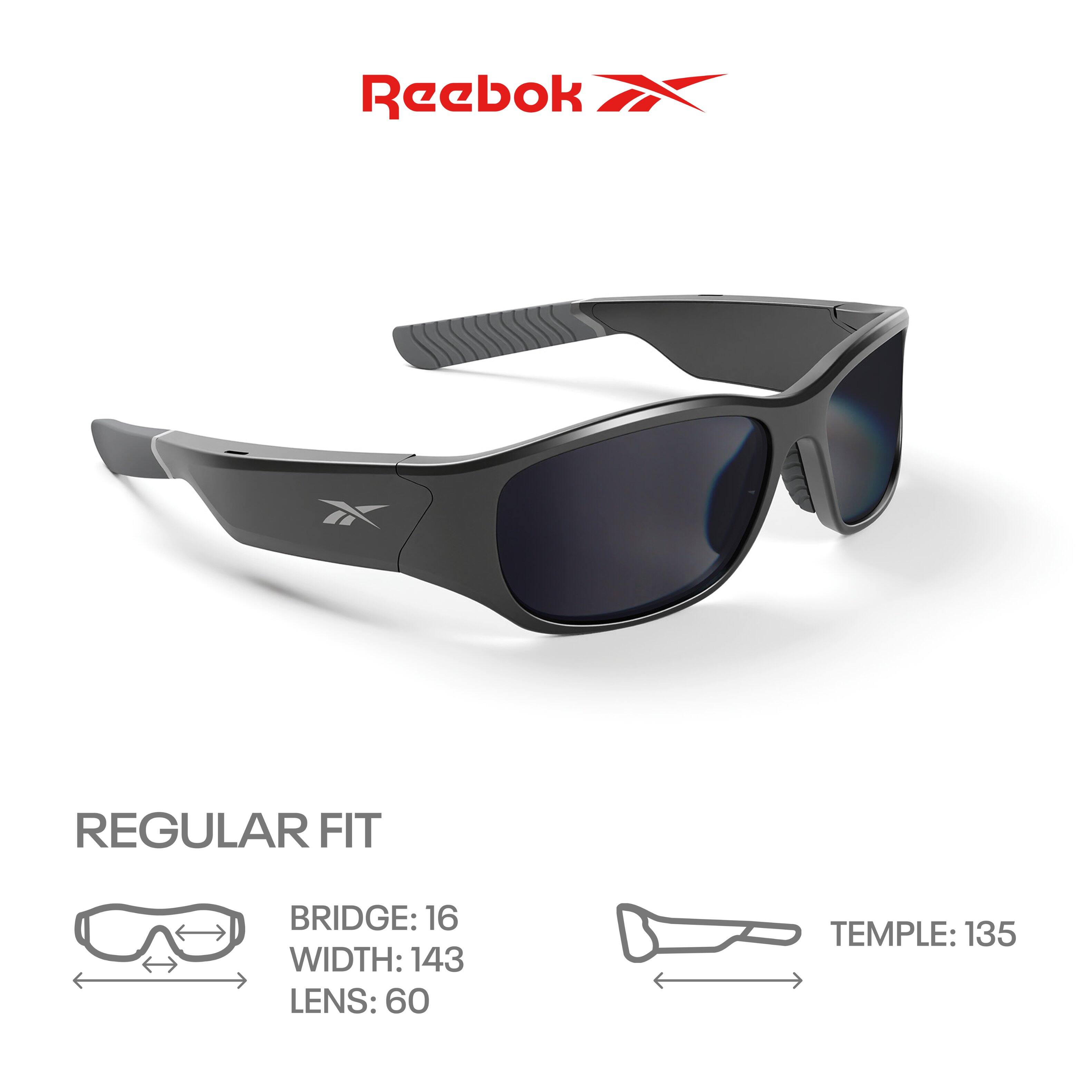 Reebok

REGULAR FIT

BRIDGE: 16  
WIDTH: 143  
LENS: 60  
TEMPLE: 135