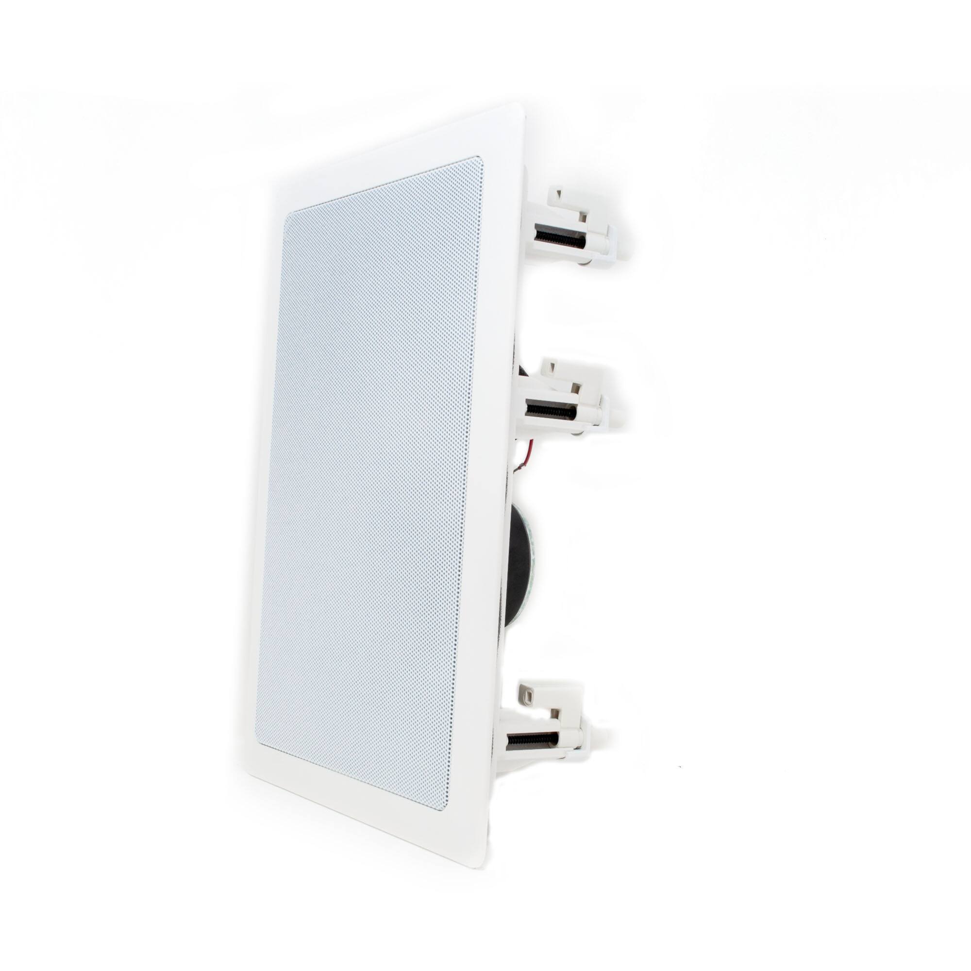 Alt View 3. Legrand - Legrand MS3801 evoQ 3000 8" In-Wall Speakers 1 Pair 2 Speakers total with In Wall Mounting Brackets - Black/Gray.