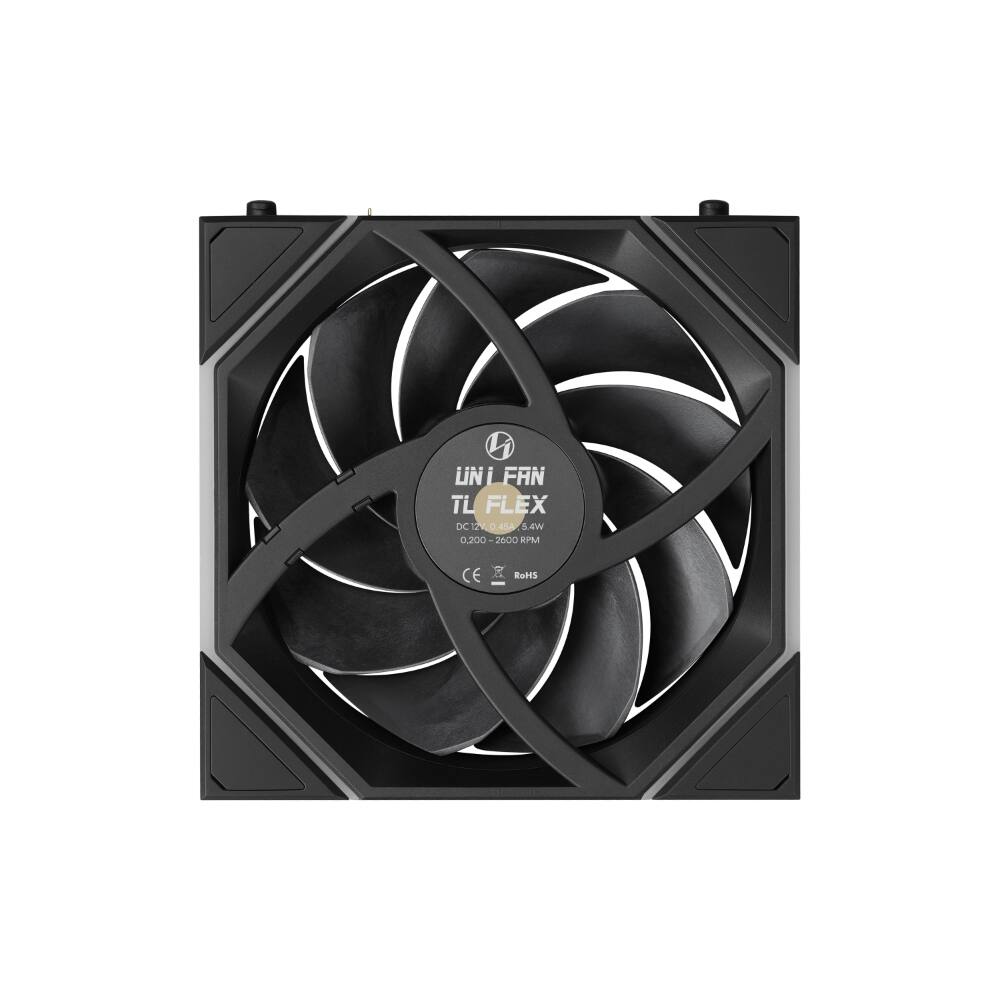 4 UNI FAN TL FLEX DC 12V 0.200-2.600 RPM 0.15A 5.4W N.O.40A D 454 S.4W 2000RPM 2000 PM CE Rotes