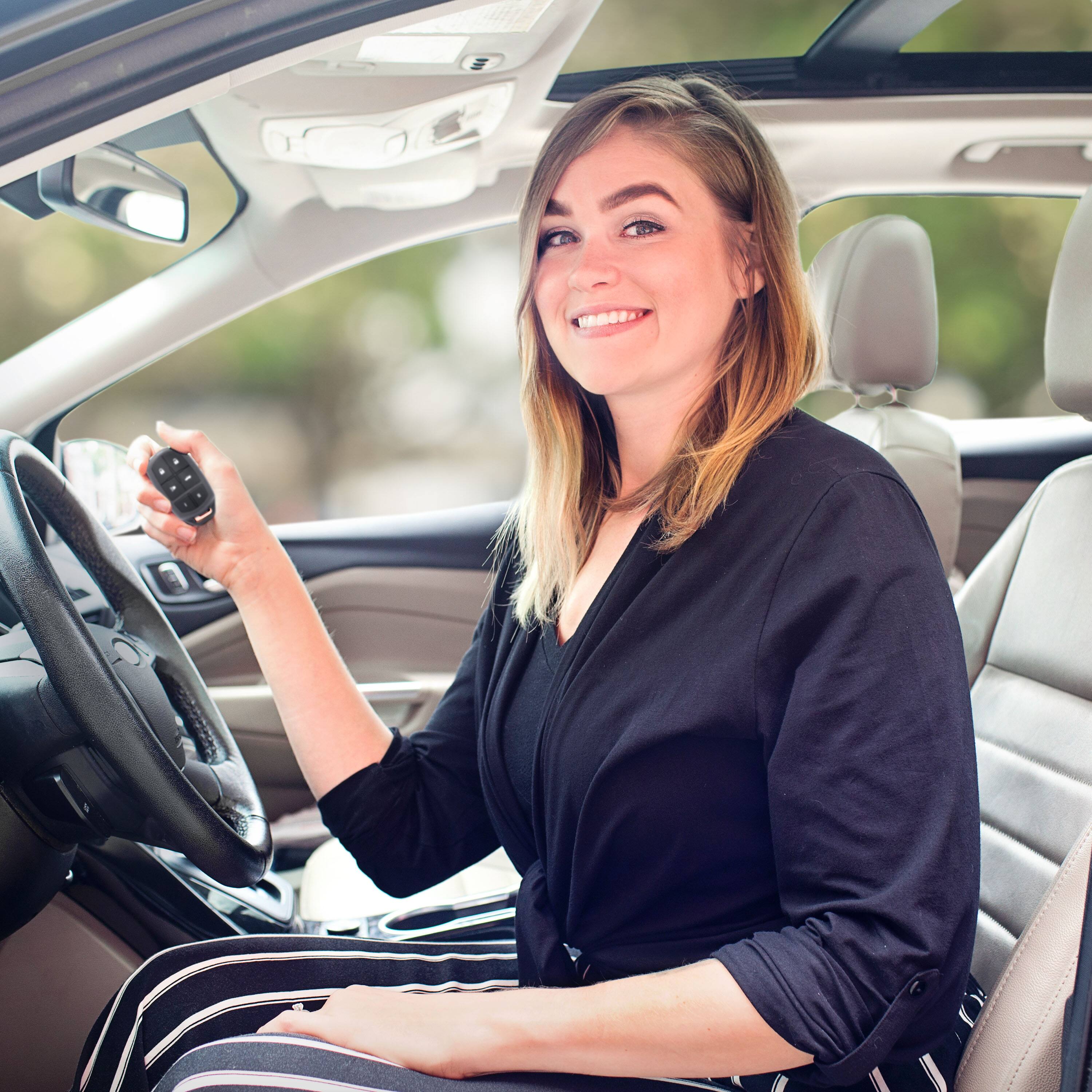 Alt View 3. Car Keys Express - Car Keys Express Universal Car Remote - Black.