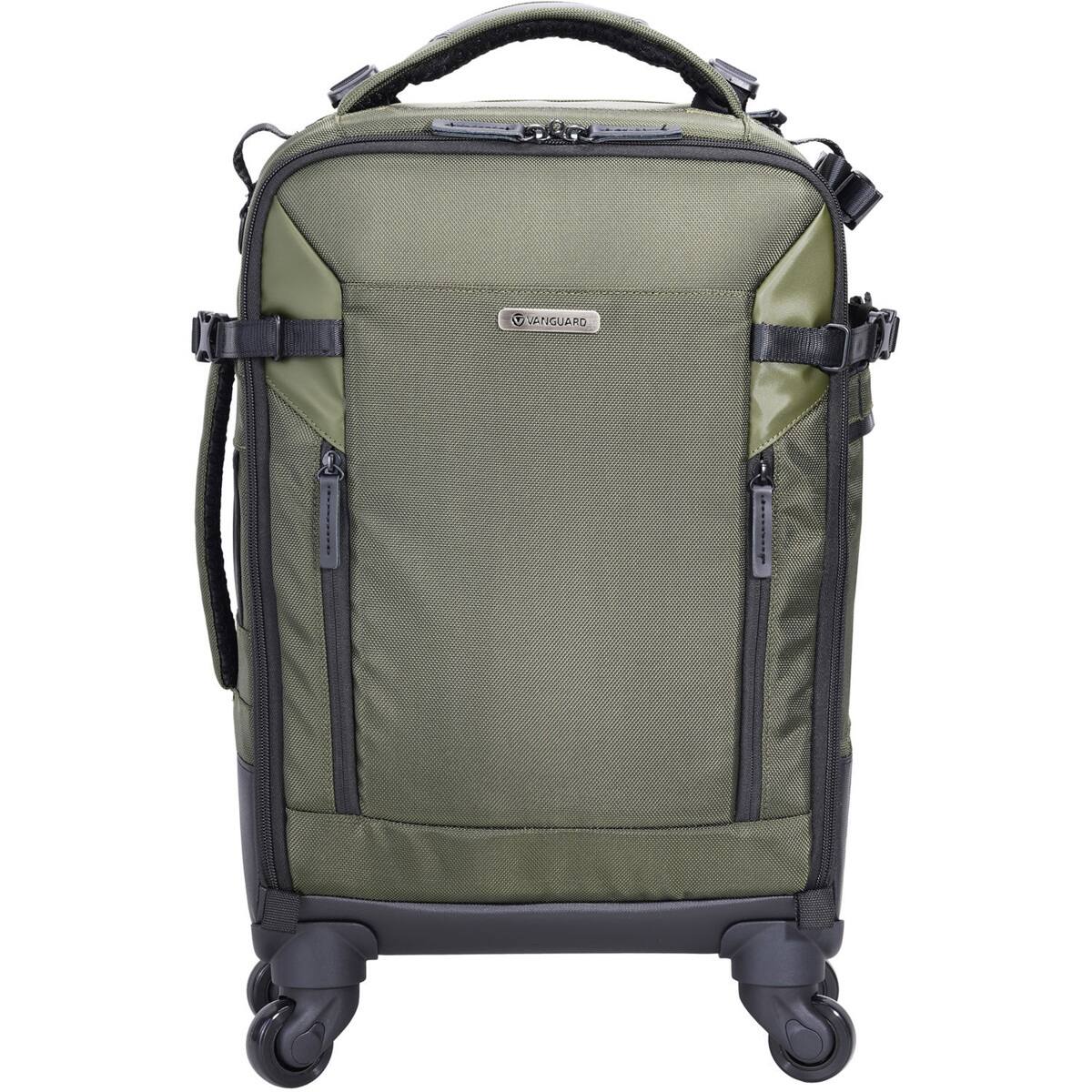 Alt View 1. Vanguard - Vanguard VEO SELECT 55T Trolley Backpack, Black, Green.