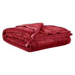 Gracie Mills - Morrow HeiQ Smart Temperature Reversible Down Alternative Blanket - Burgundy