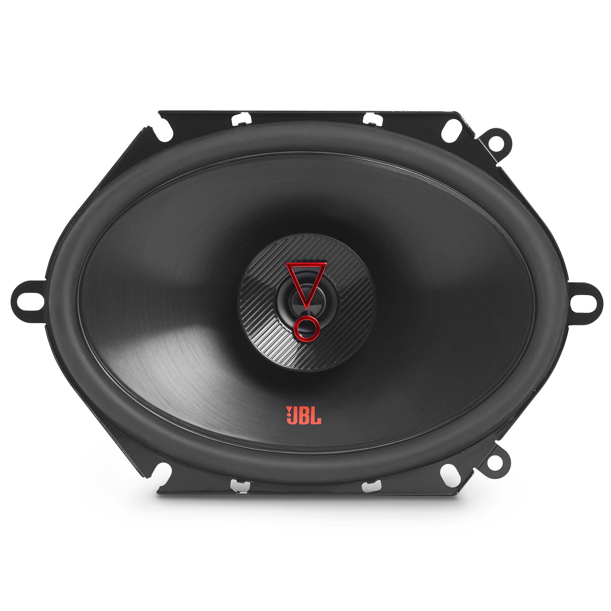 Alt View 1. JBL - JBL STAGE3 8627 5” x 7”/6” x 8” Custom-fit two way car audio speaker - Black.