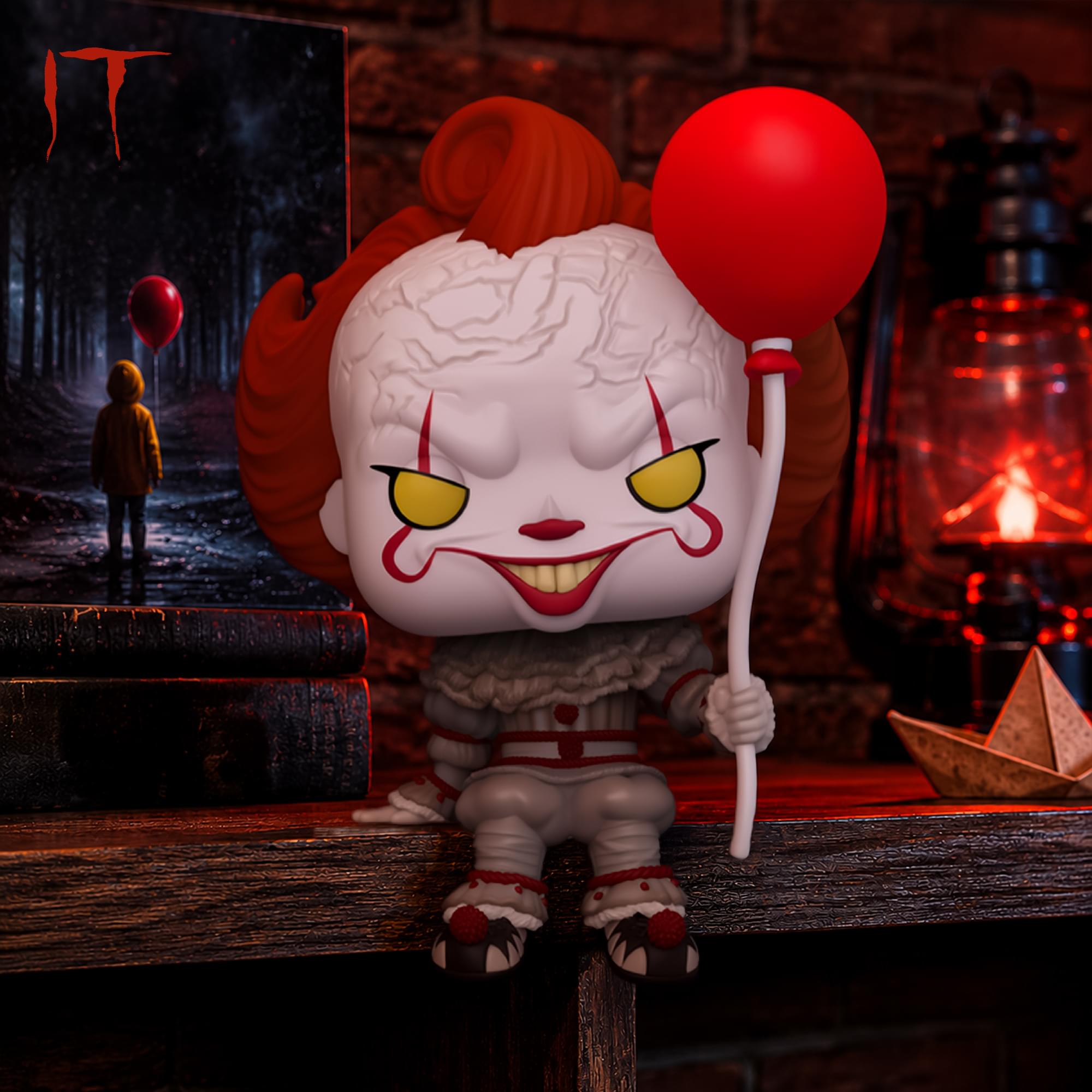 Alt View 3. Funko - Funko POP! Movies: Horror Sitters: IT 2 - Pennywise   - COLLECTIBLES - Multicolor.
