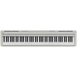 Kawai Pianos - ES120 88-Key Portable Digital Piano with Responsive Hammer Compact Action | Built-in Speaker System with Bluetooth MIDI - Light Gray