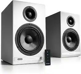 Audioengine - HD6 Home Music System w/ Bluetooth aptX-HD - White