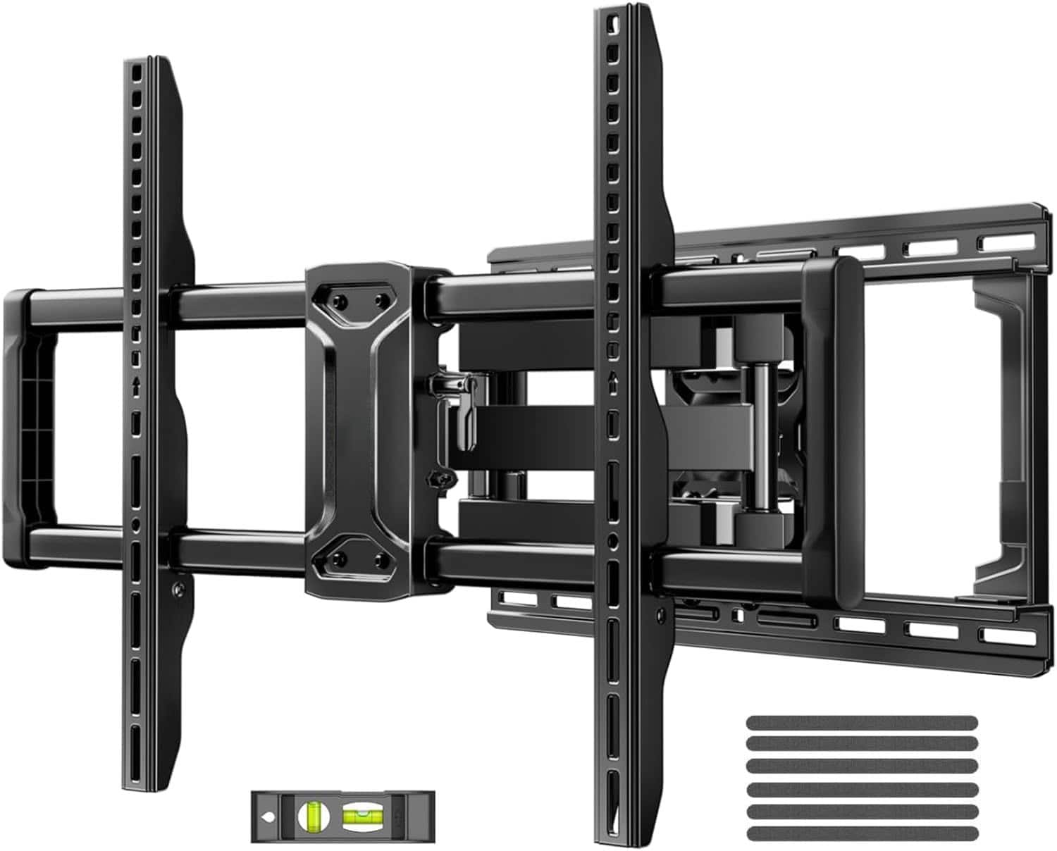 FINEAK - Full Motion TV Wall Mount for 42-85 inch Flat Screen LED TV - Black