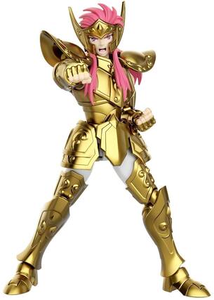 Front. PopMarket - Blokees - Saint Seiya - Champion Class - 08: Aquarius Camus Model Kit - COLLECTIBLES - Multicolor.