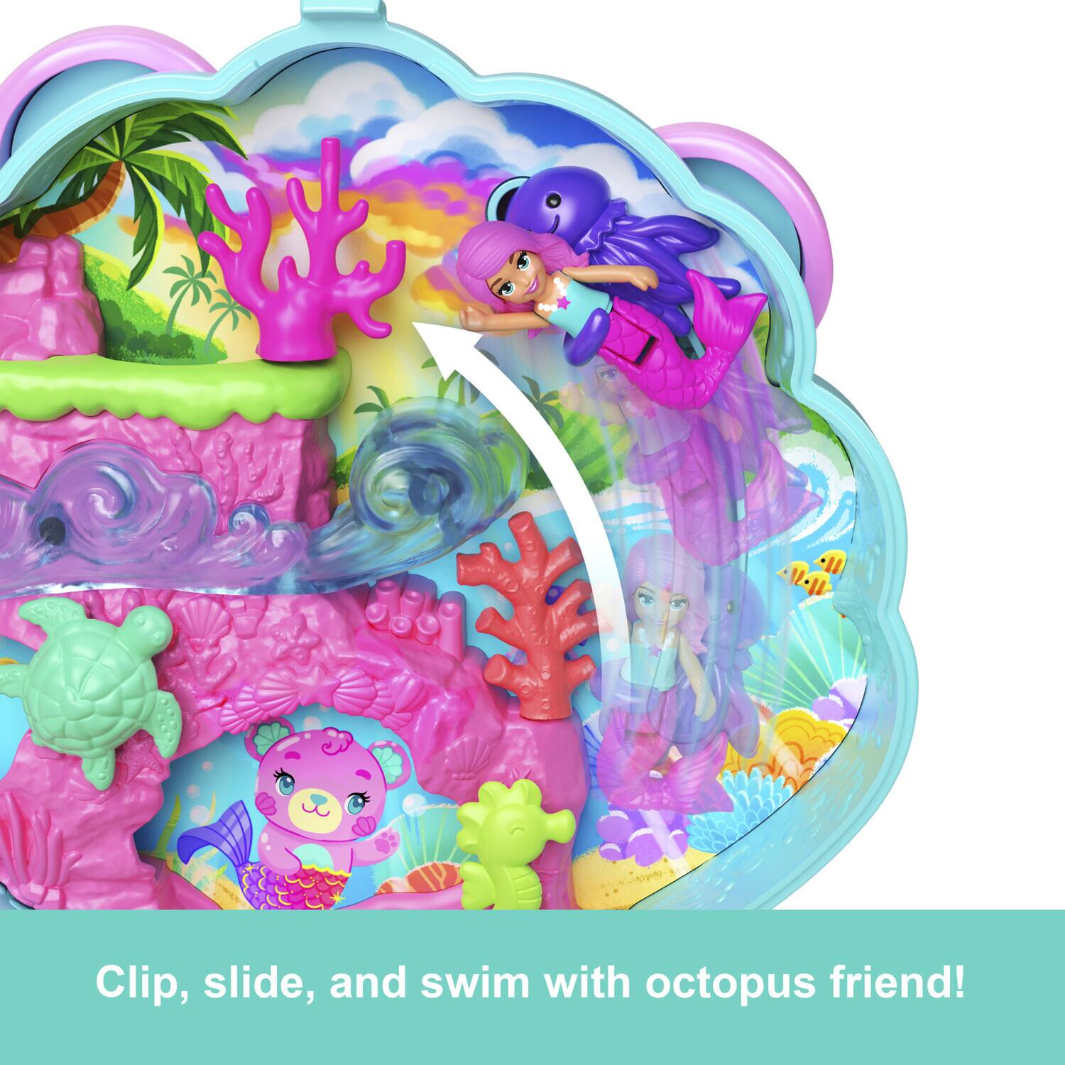 Clip, slide, and swim with octopus friend!
