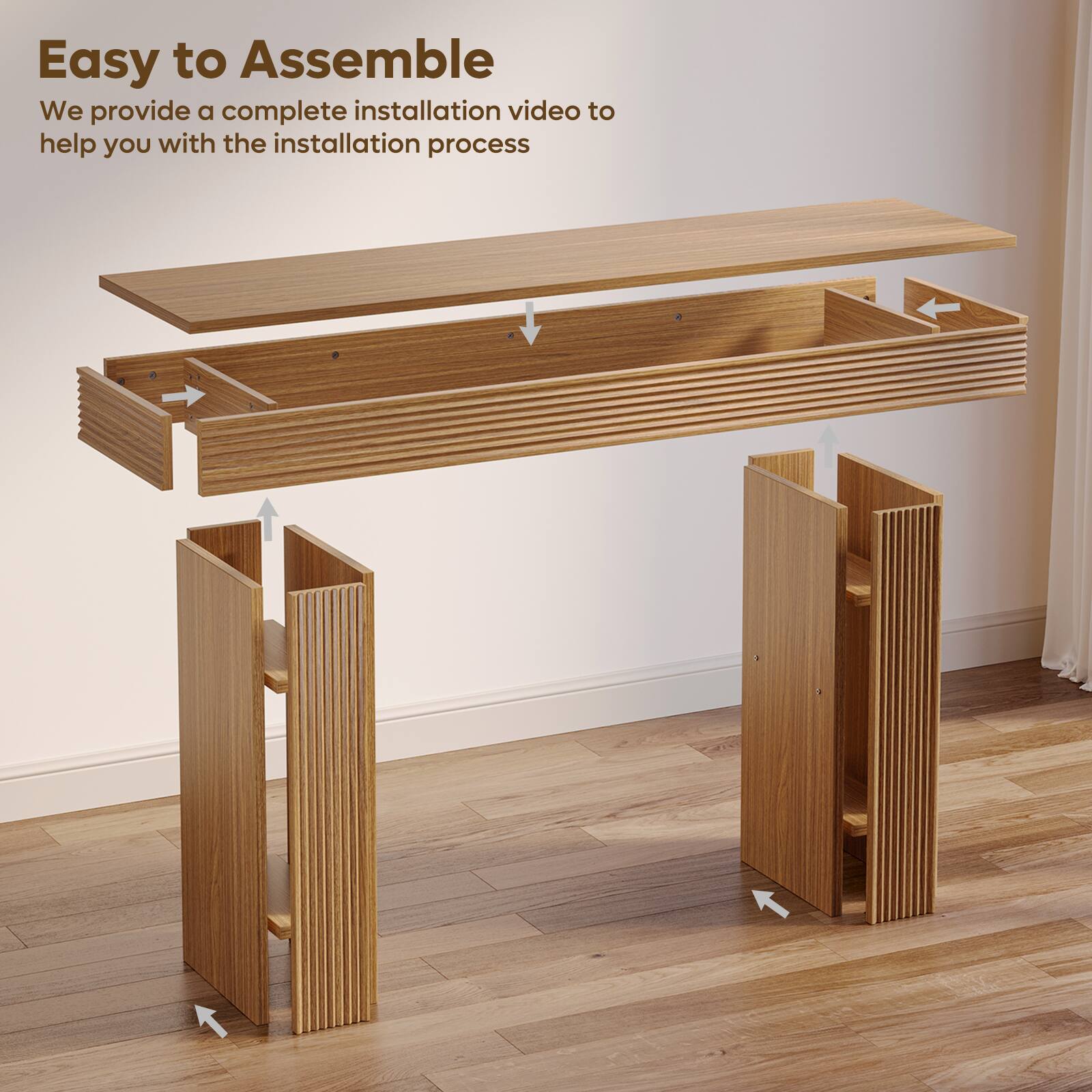 Easy to Assemble

We provide a complete installation video to help you with the installation process