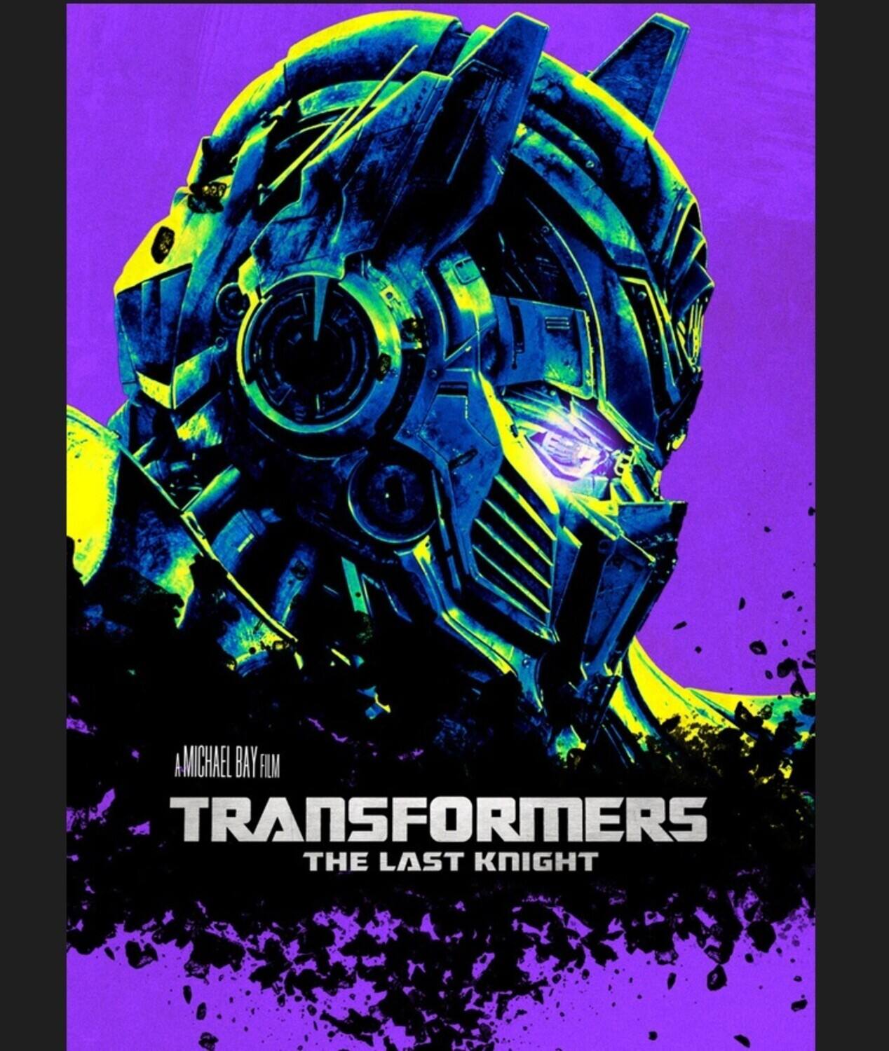 Front. Transformers: The Last Knight   - DVD.
