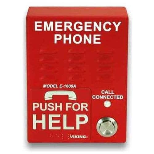 Viking - E-1600A-EWP Emergency Phone - Red
