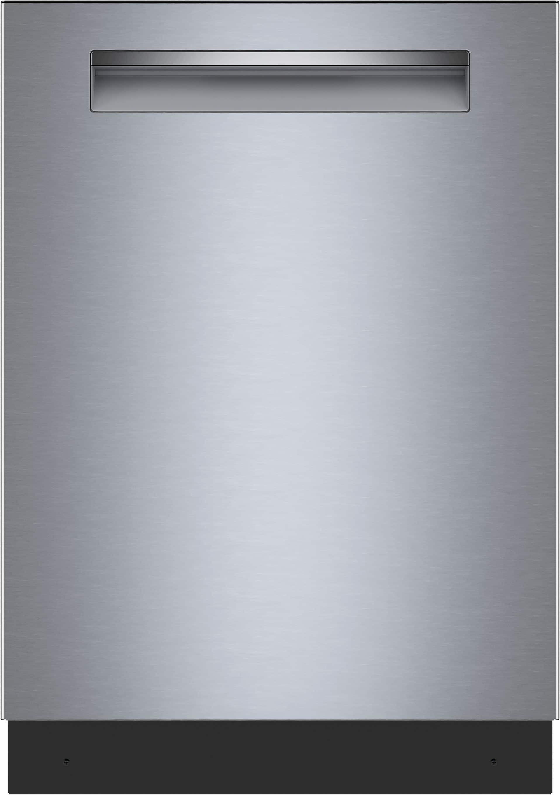 Front. Bosch - 500 Series 24" Top Control Smart Built-In Stainless Steel Tub Dishwasher with 3rd Rack and AutoAir, 44 dBA - Stainless Steel.