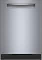 Bosch - 500 Series 24" Top Control Smart Built-In Stainless Steel Tub Dishwasher with 3rd Rack and AutoAir, 44 dBA - Stainless Steel