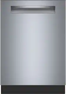 Bosch - 500 Series 24" Top Control Smart Built-In Stainless Steel Tub Dishwasher with 3rd Rack and AutoAir, 44 dBA - Stainless Steel