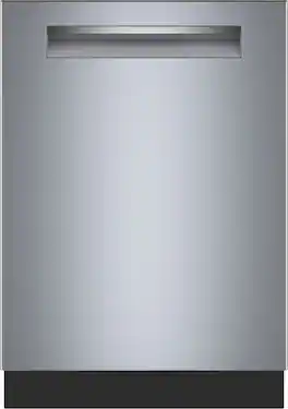 Bosch - 500 Series 24" Top Control Smart Built-In Stainless Steel Tub Dishwasher with 3rd Rack and AutoAir, 44 dBA - Stainless Steel