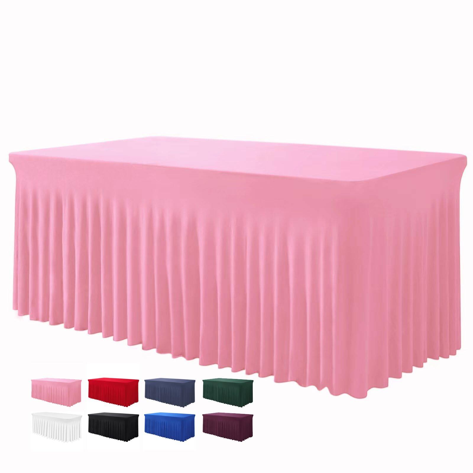 Pink-72" x 30" (Rectangular) 2Pack