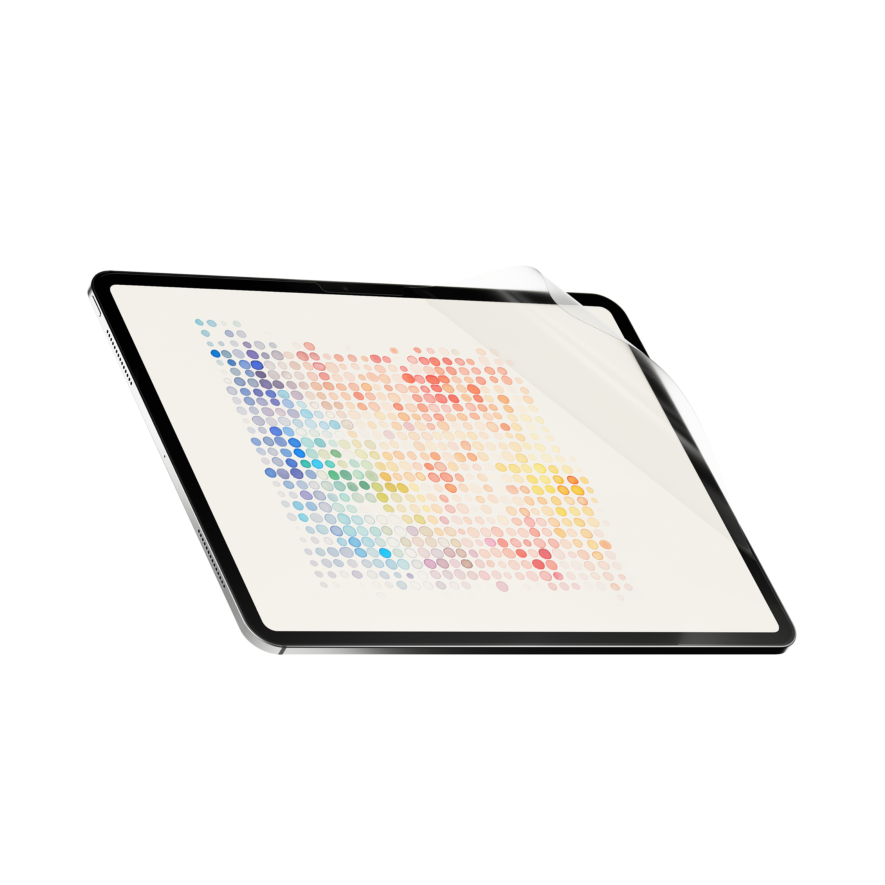 Angle. Paperlike - Screen Protector 2-Pack for Apple iPad Air 13" (2024) - Clear.