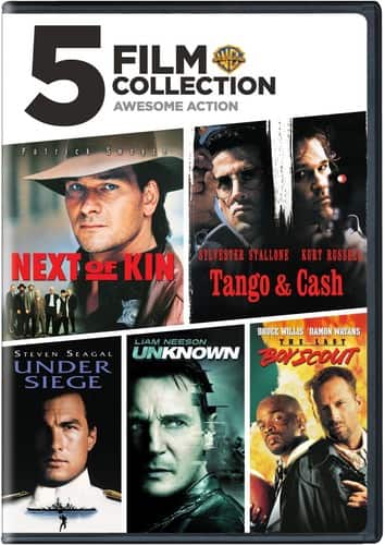 Front. 5 Film Collection: Awesome Action   - DVD.