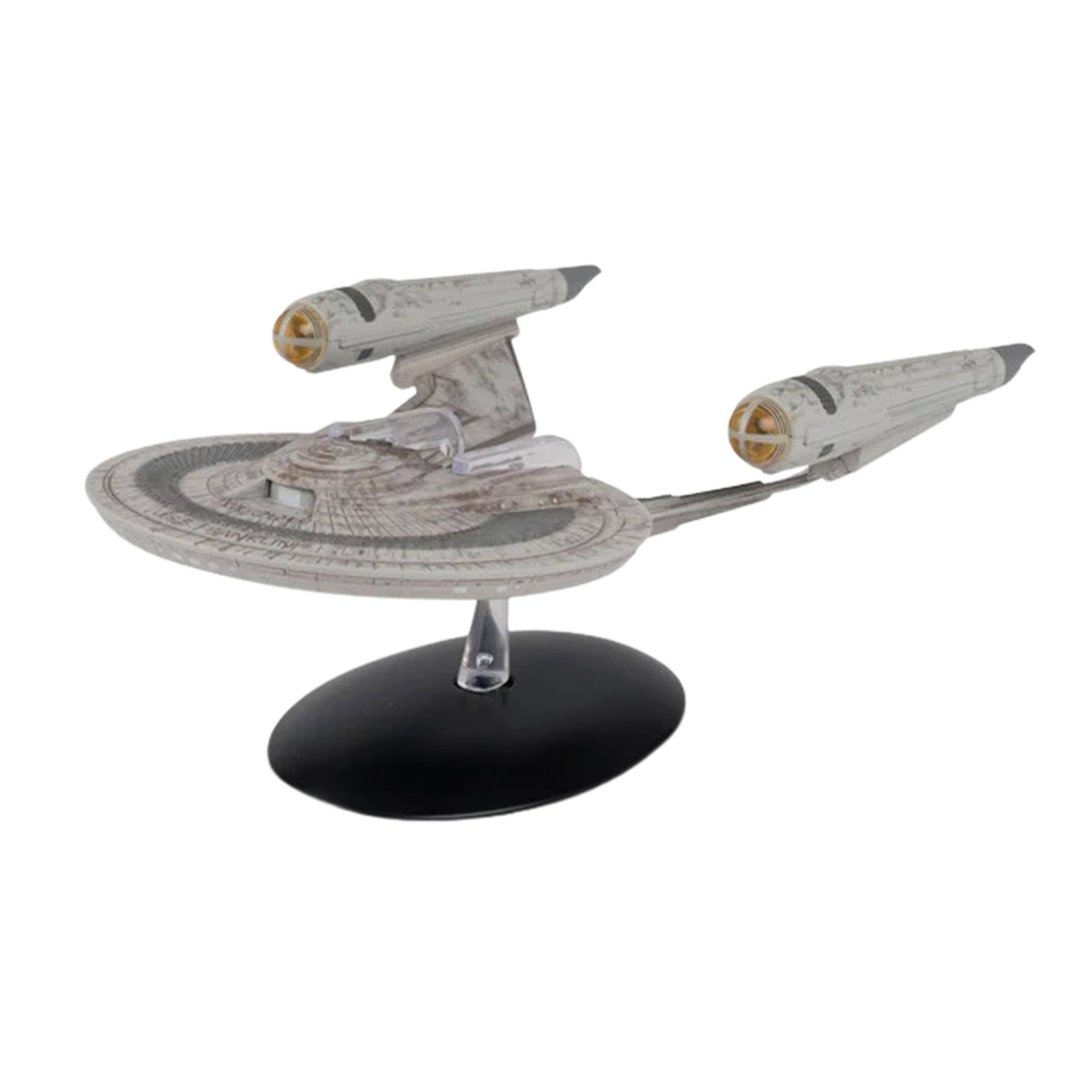 Alt View 3. Eaglemoss - Eaglemoss Star Trek StarShip Replica | USS Franklin - Gray.