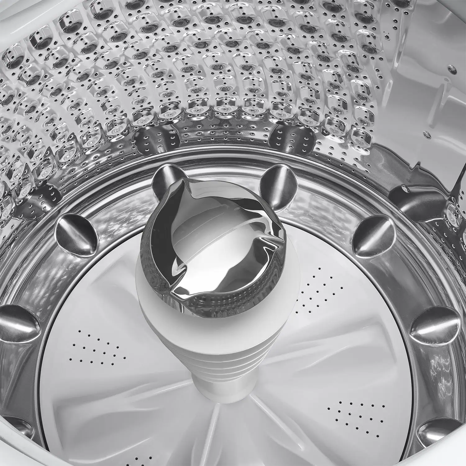 Alt View 19. Samsung - 5.4 Cu. Ft. High-Efficiency Smart Top Load Washer with ActiveWave Agitator - White.