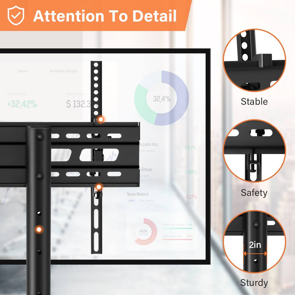 Attention To Detail

Events Portfolio Settings

TODAY'S VALUE +32.42% $132.3

Stable

Tesla Motors

62.1%

Sturdy

Safety

2in