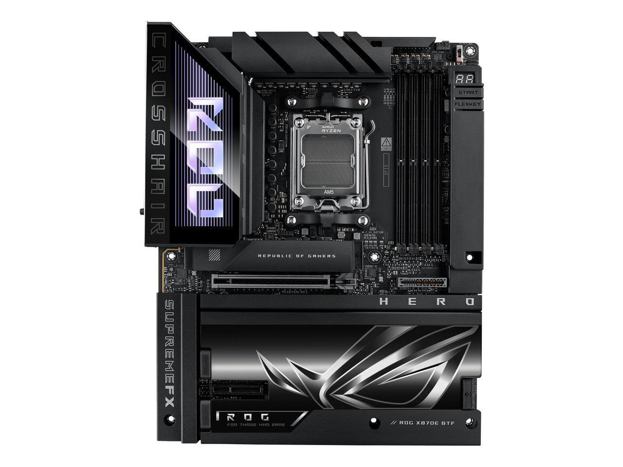 A AYZEN CROSSHAIR  
AMS REPUBLIC  
1SF GRNERS  
SUPREMEFX  
ROG  
G FOR FRUNE  
1.000  
ennE  
88  
START  
PLEXKEY  
HERO  
R  
D  
R  
OD  
X870E  
BTF