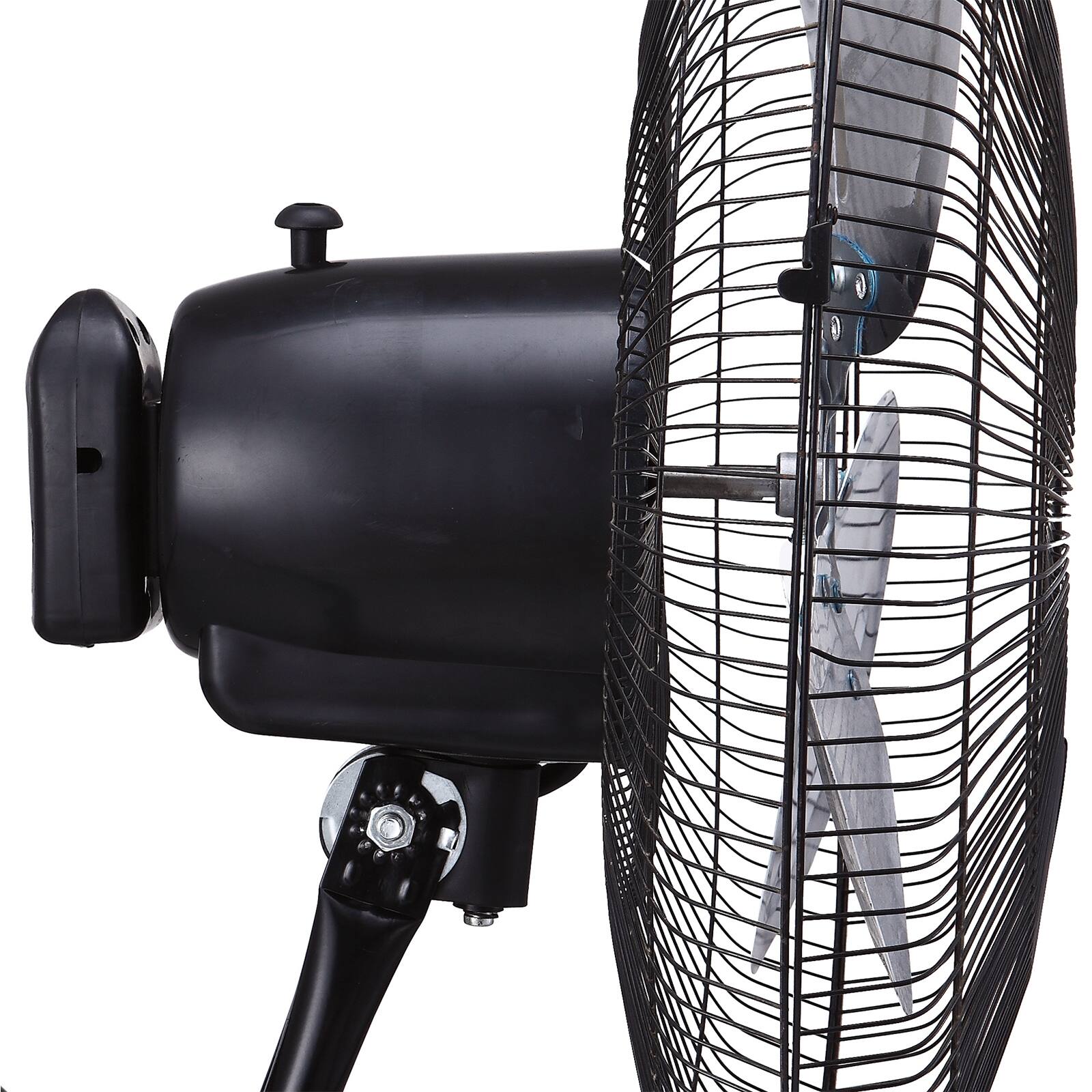 Alt View 3. Kool Zone - Kool Zone 18 Inch 3 Speed Industrial Stand Fan - Black.