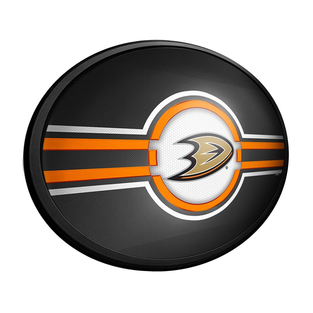 Alt View 1. The Fan-Brand - Anaheim Ducks 18'' x 14'' Team Color Slimline Illuminated Wall Sign - Multicolor.