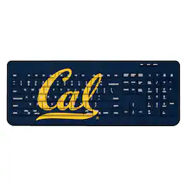 Keyscaper - Cal Bears Solid Design Wireless Keyboard - Multicolor