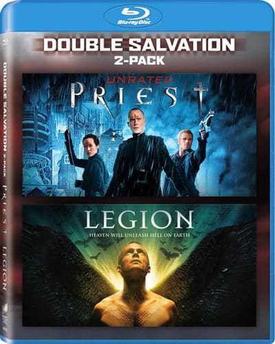 Front. Legion (2010) / Priest (2011)   - BLU-RAY.