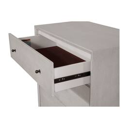 Alpine Furniture - Flynn Mid Century Modern 3 Drawer Small Chest - Gray