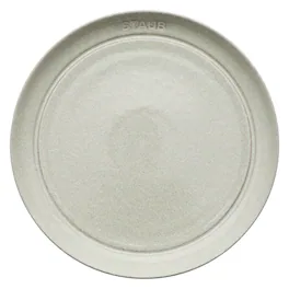 Staub - Ceramic Dinnerware 4-pc 9-inch Salad Plate Set - White Truffle