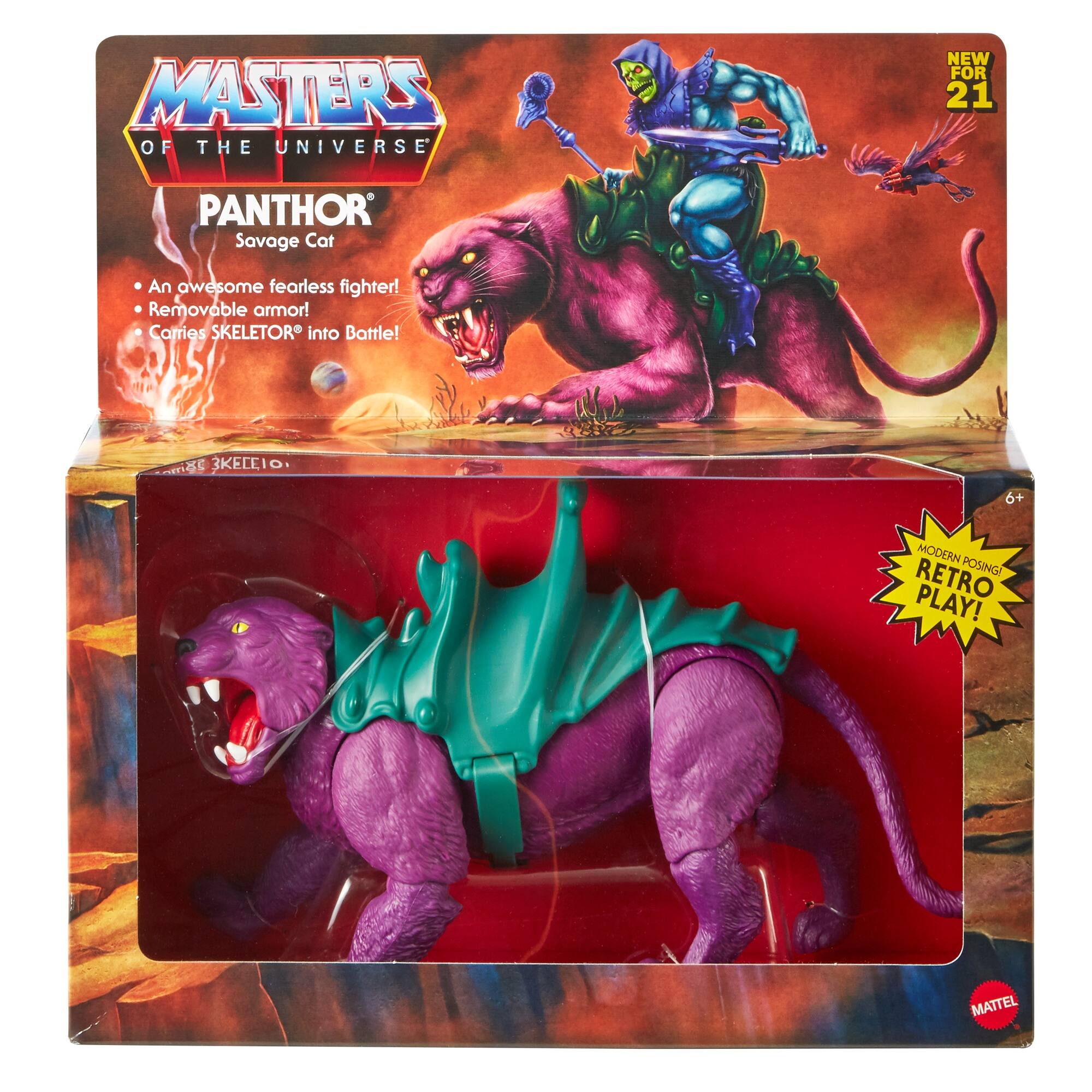 Angle. Masters of the Universe - Origins Panther.