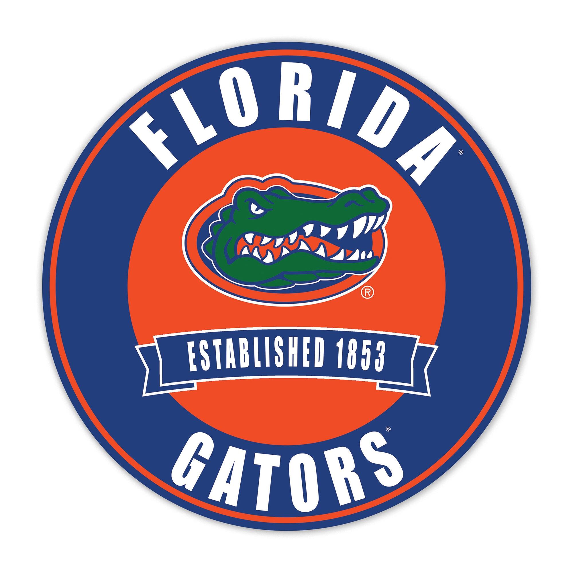 Florida Gators 24" Circle with Banner