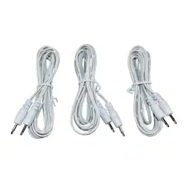 HQRP - 3-Pack Power Cord for Department 56 Villages Building and Accessory Lighting System 56.53500 56.53597