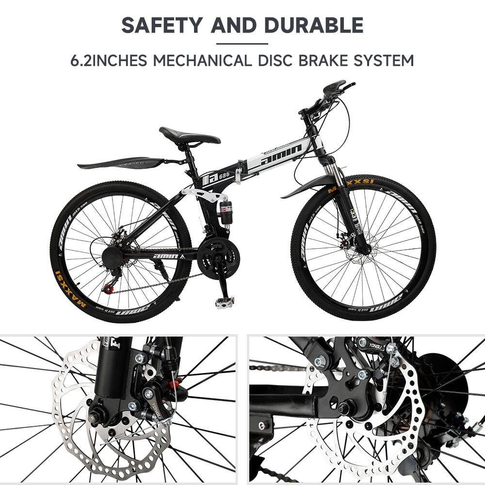 SAFETY AND DURABLE  
6.2 INCHES MECHANICAL DISC BRAKE SYSTEM